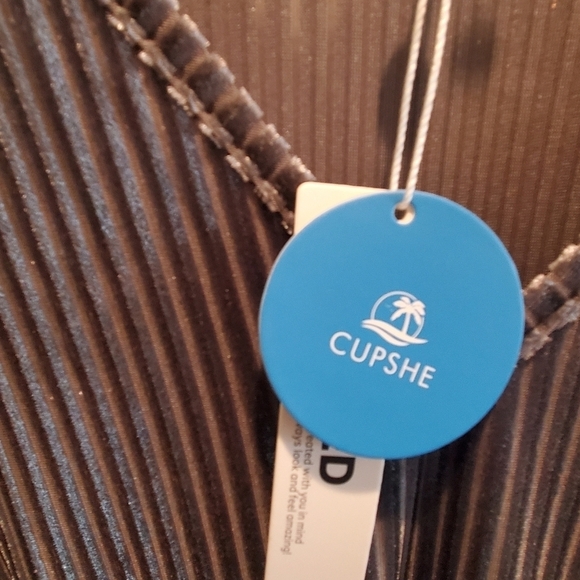 Cupshe dress grey sz xl nwt - Picture 3 of 6